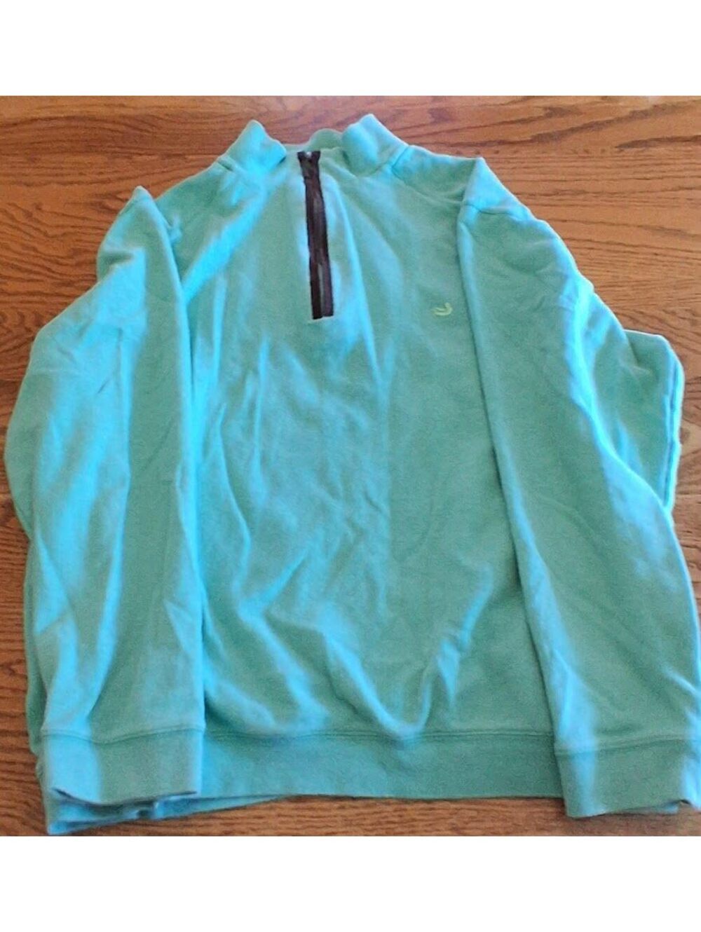 Southern Marsh Men's Mint Quarter Zip Pullover Sweatshirt Medium